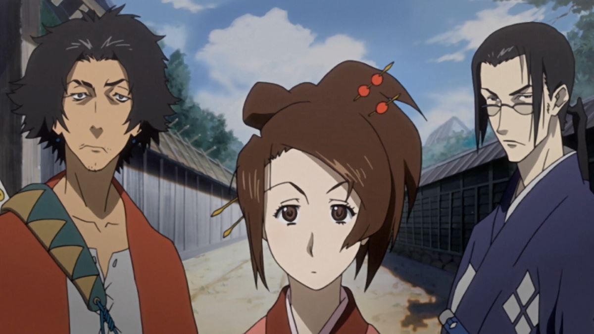 بهترین انیمه های اکشن{2023} | معرفی 40 انیمه مهیج برتر 213 تصویری از انیمه اکشن Samurai Champloo