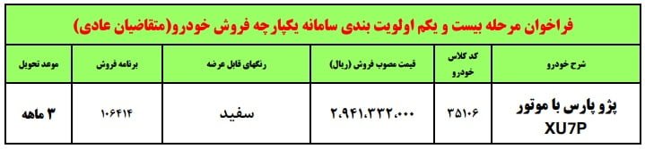 طرح+فروش+پژو+پارس