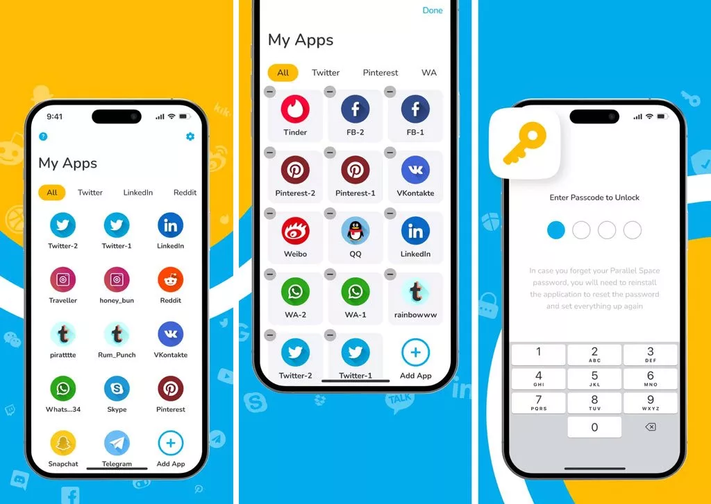 کلون کردن اینستاگرام در آیفون