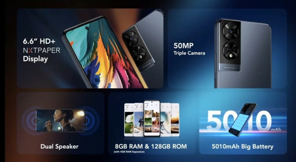 1704804829 611 تلفنها و تبلت‌های تازه TCL با نمایشگر NxtPaper 30 معارفه