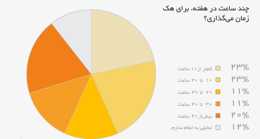 تنها ۲.۵ درصد از هکرهای کلاه سفید را زنان راه اندازی خواهند داد 21 1706502550 528 تنها ۲۵ درصد از هکرهای کلاه سفید را زنان راه