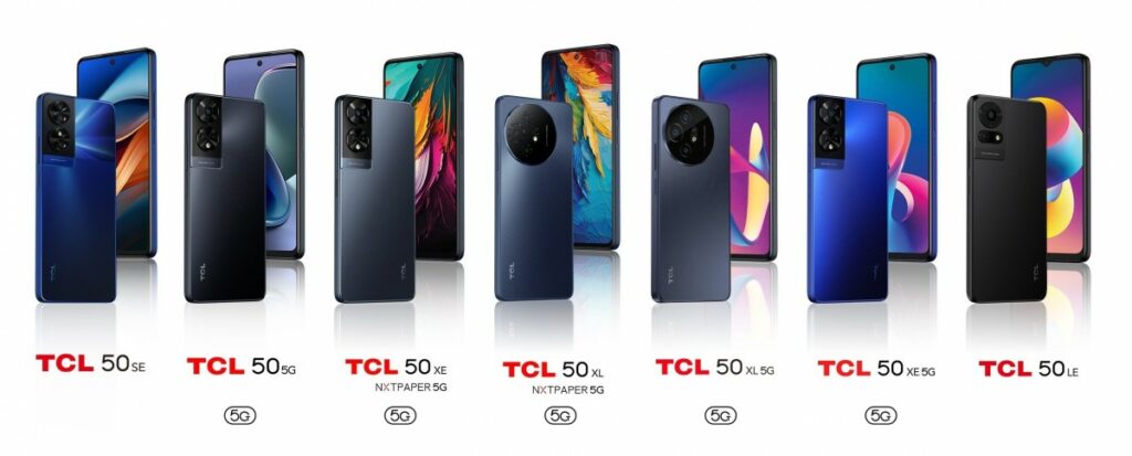 گوشی‌ها و تبلت‌های جدید TCL با نمایشگر NxtPaper 3.0 معرفی شدند