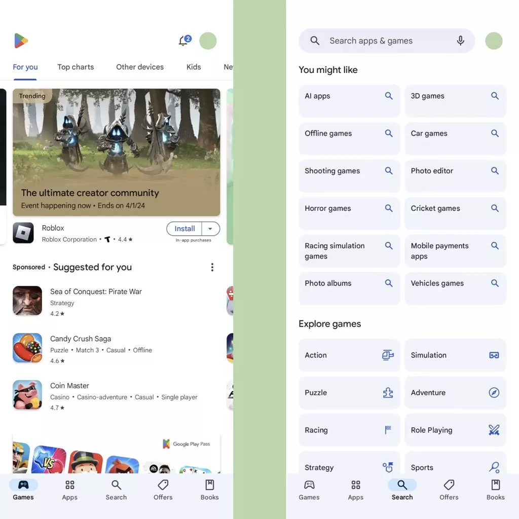 google play