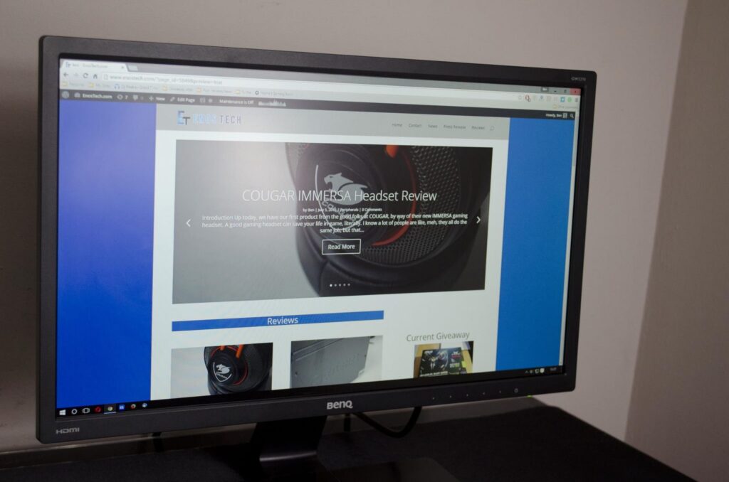 راهنمای خرید بهترین مانیتور گیمینگ_آفتاب شرق 145 مانیتور گیمینگ BenQ مدل GW2270