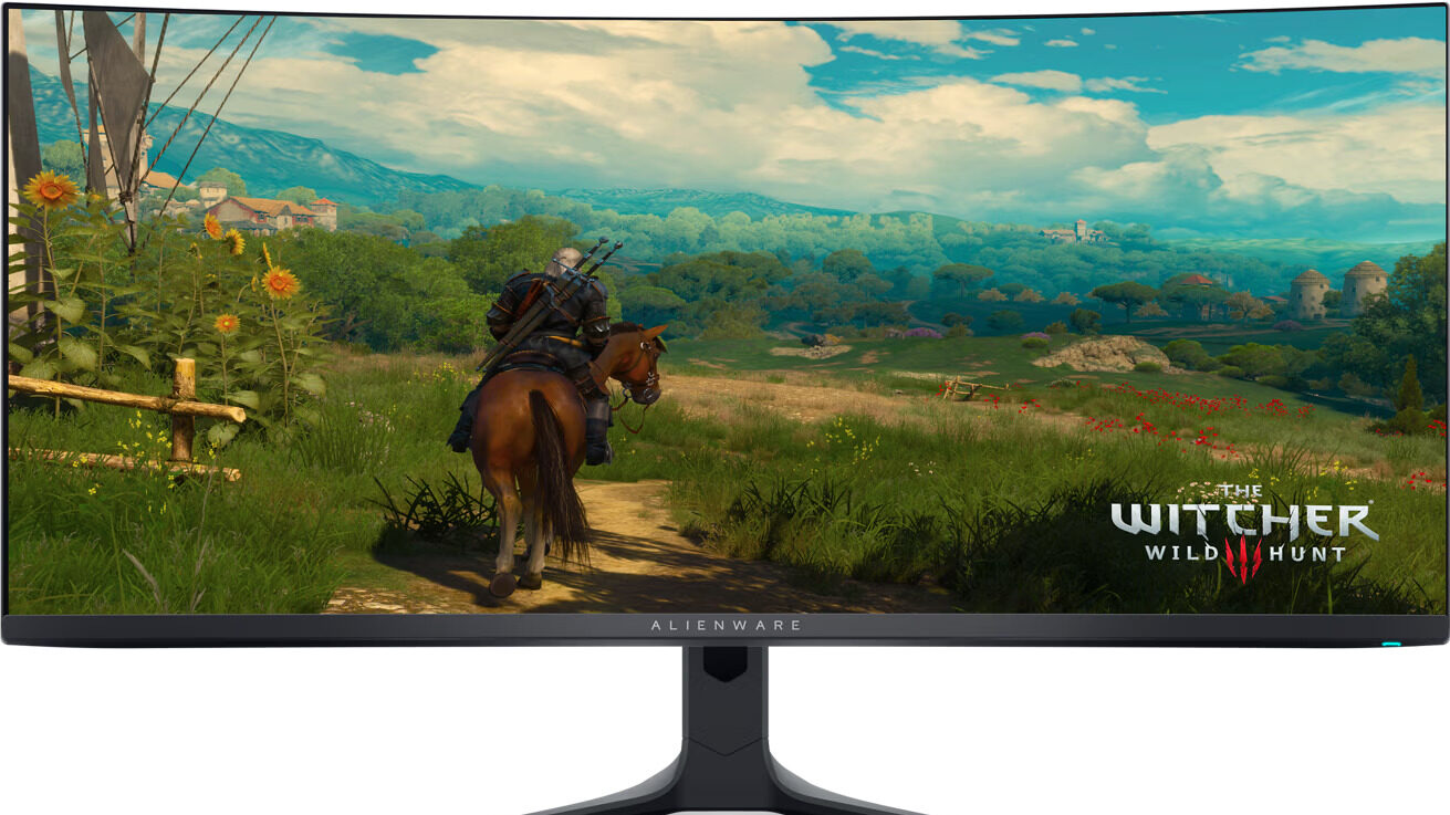 راهنمای خرید بهترین مانیتور گیمینگ_آفتاب شرق 187 مانیتور گیمینگ الین ور مدل Alienware 34 QD-OLED