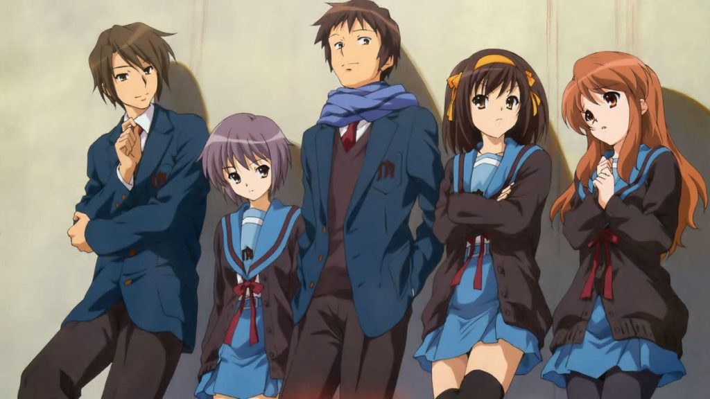 با ۳۰ انیمه ژاپنی برتر و سریالی تاریخ آشنا شوید_آفتاب شرق 197 نمایی از انیمه The Melancholy of Haruhi Suzumiya