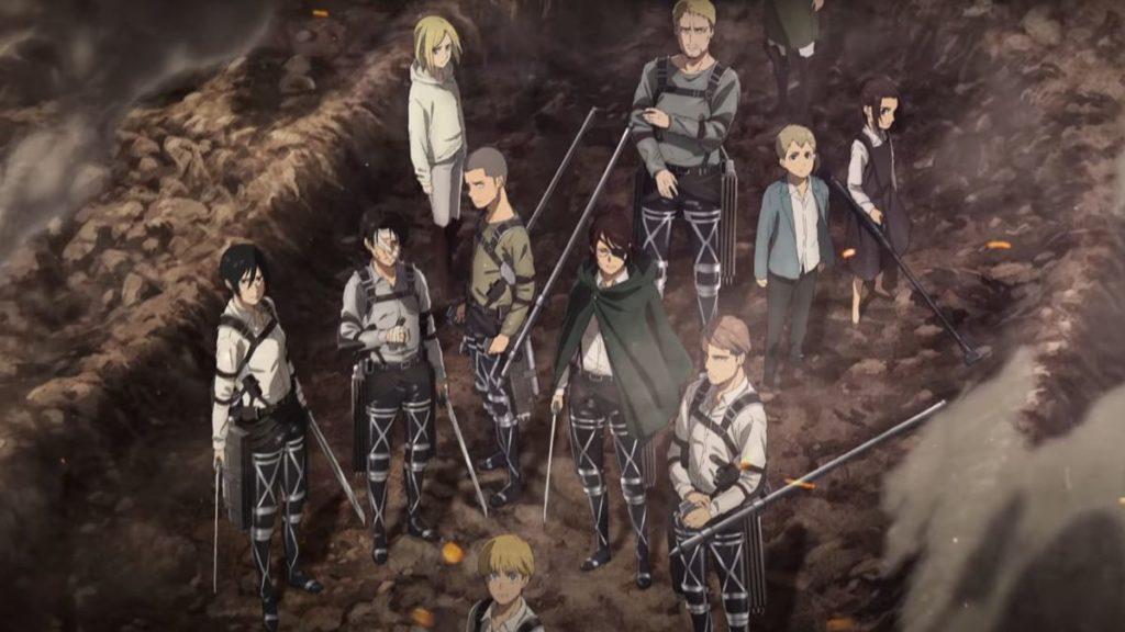 با ۳۰ انیمه ژاپنی برتر و سریالی تاریخ آشنا شوید_آفتاب شرق 209 طرحی از انیمه Attack On Titan