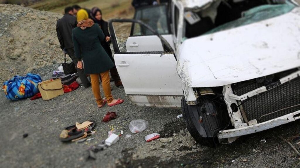 تلفات تصادفات رانندگی در ایران