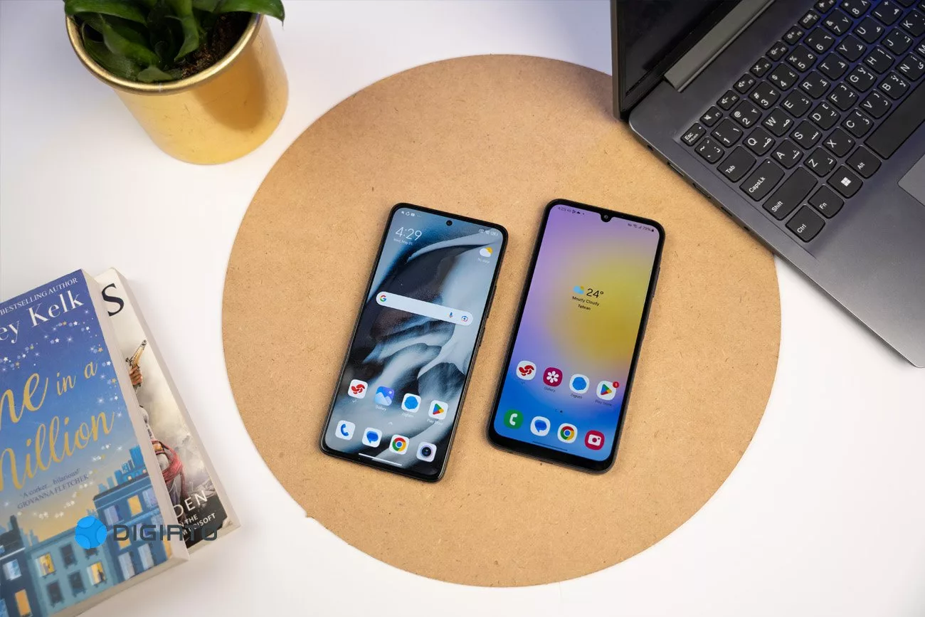 قیاس ردمی نوت ۱۳ 4G و گلکسی A25 سامسونگ_آفتاب شرق 23 مقایسه ردمی نوت ۱۳ 4G با گلکسی A25