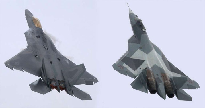 اف-22 آمریکایی بهتر است یا سو-57 روسی؟_آفتاب شرق 20 F-22 Raptor در برابر Su-57 Felon