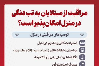 مبتلایان به تب دنگی حتما باید بستری شوند یا درمان‌شام در منزل هم امکان‌پذیر است؟