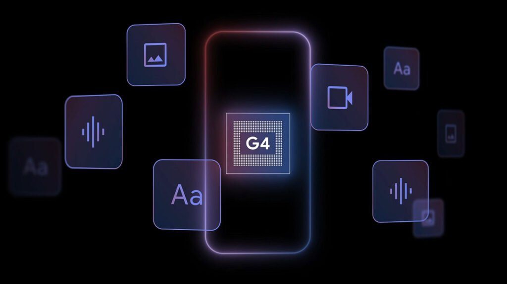 ویژگی های هوش مصنوعی تراشه تنسور G4 گوگل