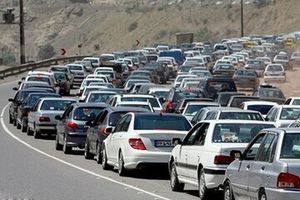 ترافیک سنگین در محورهای چالوس، هراز و آزادراه تهران