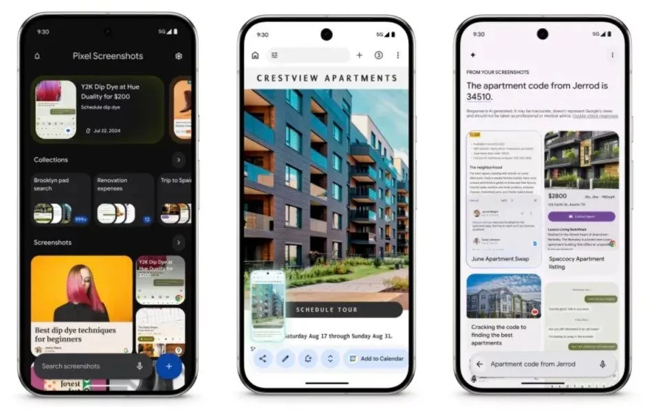 همه قابلیت‌های هوش مصنوعی گوگل در سری پیکسل 9 آفتاب شرق.webp