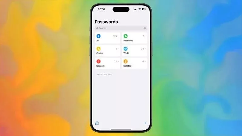 آپدیت iOS 18 رسماً انتشار شد؛ نگاهی به 8 ویژگی تازه و جذاب_آفتاب شرق 20 برنامه جدید Passwords در iOS 18