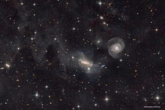 IFN و گروه کهکشانی NGC 7771