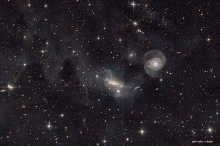 IFN و گروه کهکشانی NGC 7771