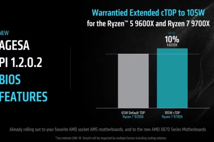بایوس خود را آپدیت کنید تا پردازنده‌های AMD Zen 5 بهتر عمل کنند