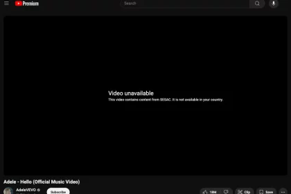 یوتوب به‌دلیل اختلاف حقوقی مجبور به حذف بسیاری از آهنگ‌ها شد