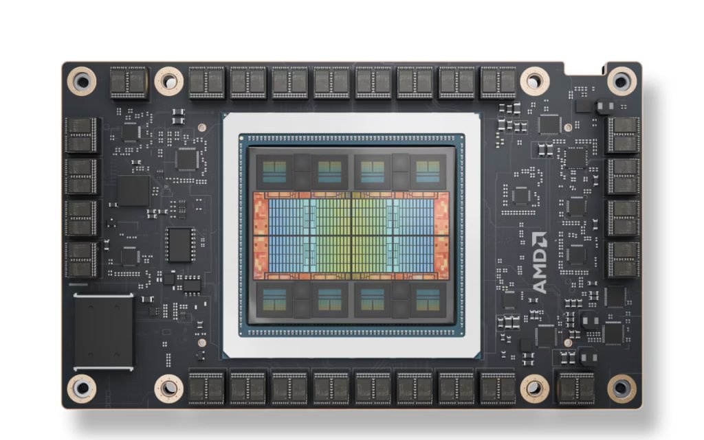 AMD از تراشه های هوش مصنوعی تازه خود رونمایی کرد_آفتاب شرق 6 تراشه Instinct MI325X