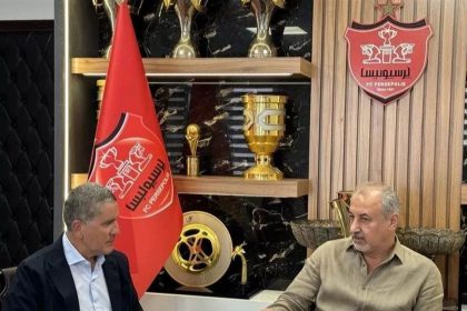 جلسه گاری دو با درویش در باشگاه پرسپولیس