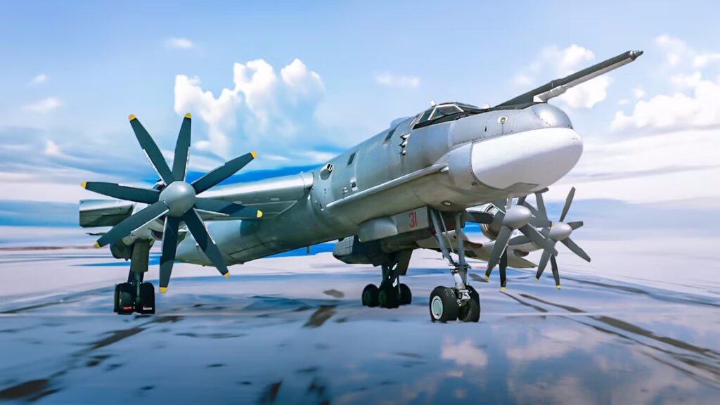 قابلیت های بمب افکن استراتژیک Tupolev Tu-95_آفتاب شرق 14 بمب افکن Tupolev Tu-95