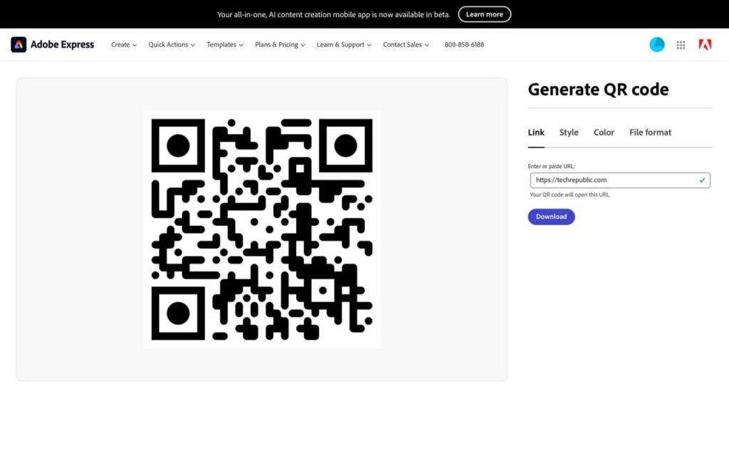 آموزش بدون دردسر، تصویری و رایگان ساخت کیو آر کد (QR Code)_آفتاب شرق 33 وب سایت ساخت کیو آر کد