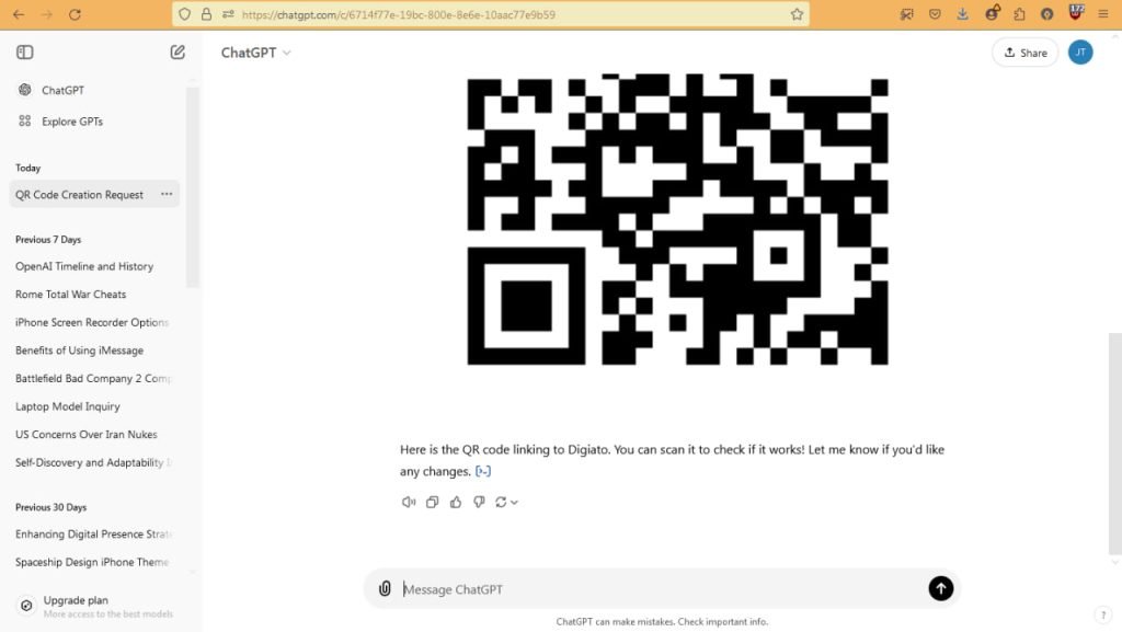 آموزش بدون دردسر، تصویری و رایگان ساخت کیو آر کد (QR Code)_آفتاب شرق 34 ساخت کد کیو آر با هوش مصنوعی
