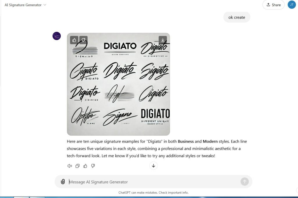 1731723296 156 5 تا از بهترین ابزارهای طراحی امضا با هوش مصنوعی