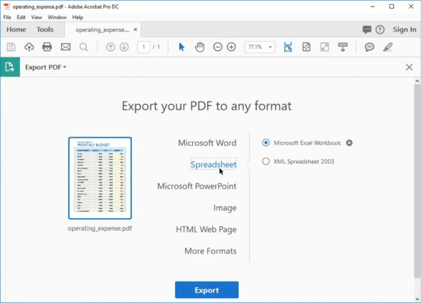 آموزش 2 روش ساده تبدیل PDF به اکسل با هر زبان + ترفندها