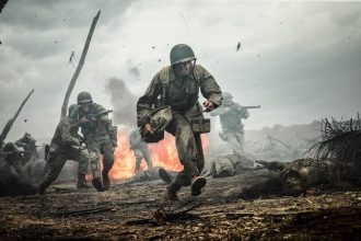 اندرو گارفیلد در فیلم جنگی هکساو ریج