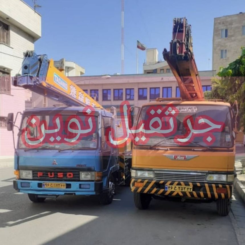 بالا بردن موتور آسانسور با جرثقیل|09126454165