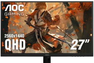 مانیتور 27 اینچی جدید AOC با رزولوشن 2K و قیمت 220 دلاری معرفی شد