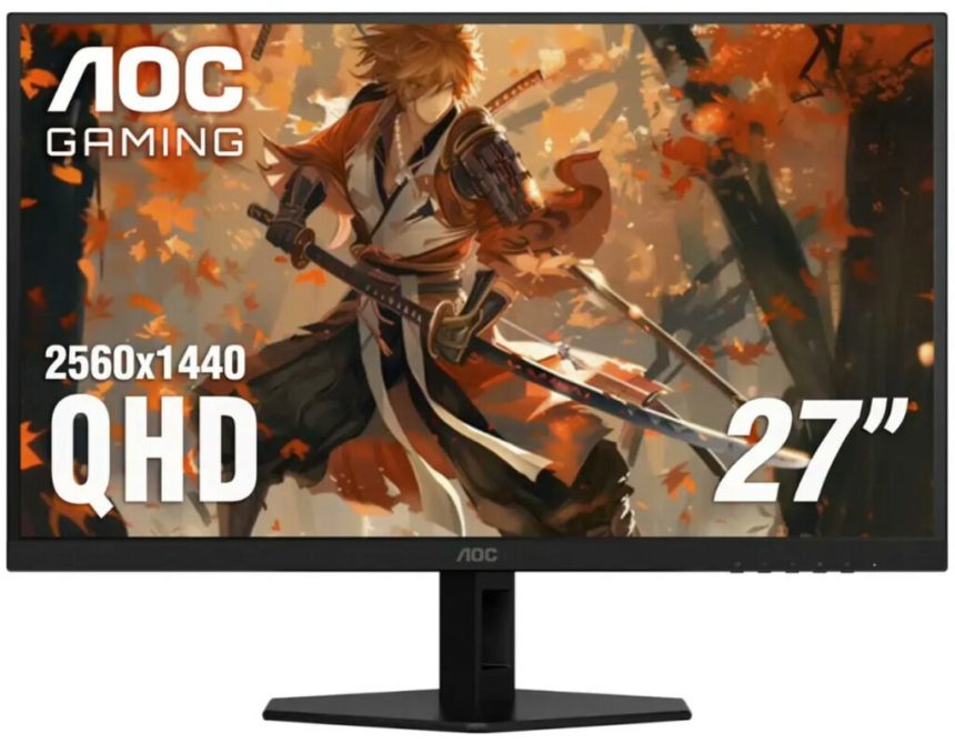 مانیتور 27 اینچی جدید AOC با رزولوشن 2K و قیمت 220 دلاری معرفی شد