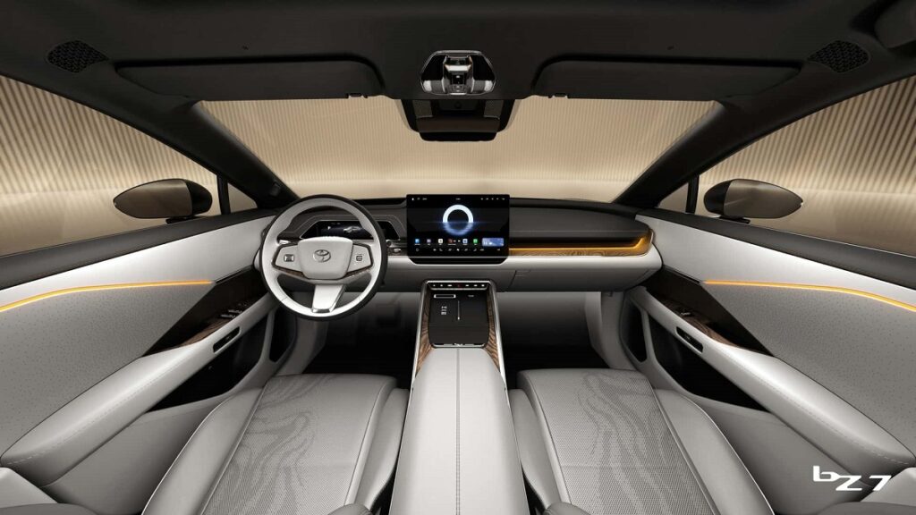 تویوتا bZ7 معارفه شد، سدان برقی پرچمدار برای بازار چین_آفتاب شرق 4 toyota