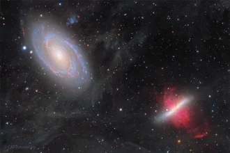 جنگ کهکشان‌ها؛ M81 در مقابل M82