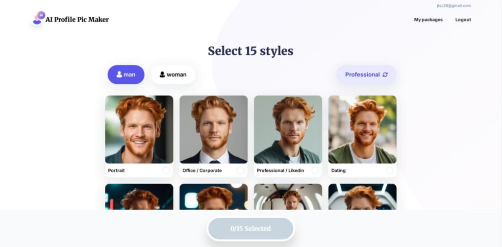 1748316408 4 آموزش ساخت عکس پروفایل با هوش مصنوعی معارفه بهترین
