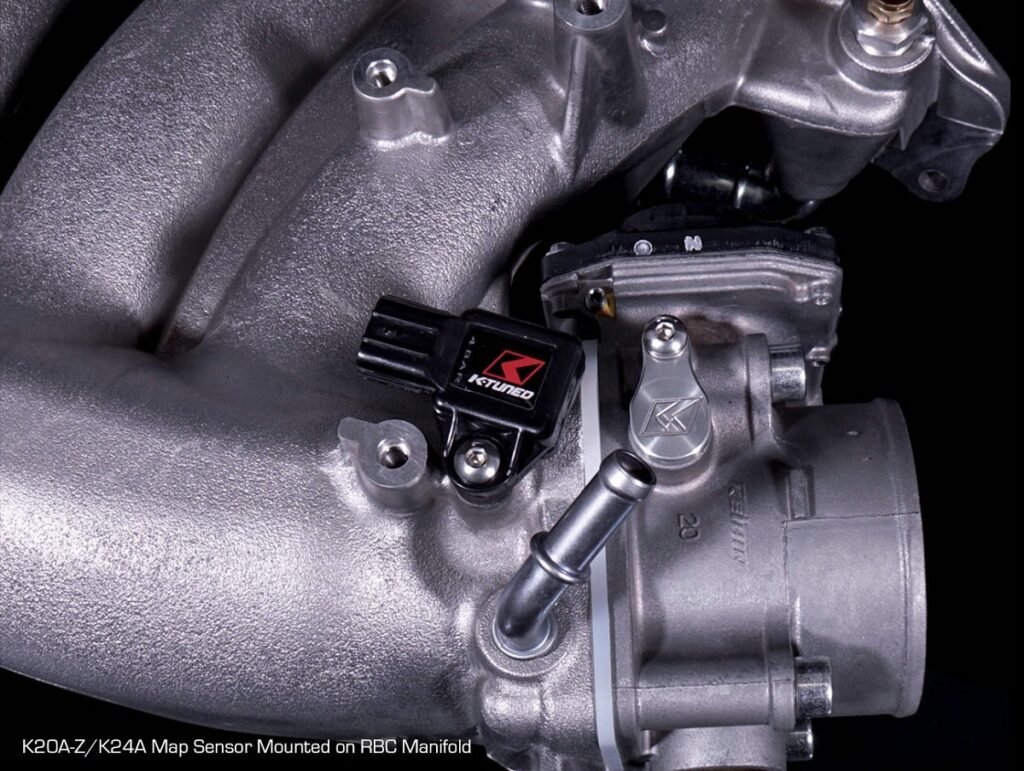 محل قرارگیری سنسور مپ