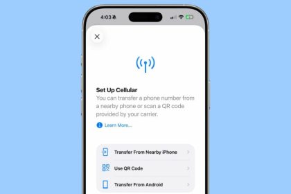 iOS 26 انتقال eSIM بین آیفون و اندروید را آسان‌تر می‌کند