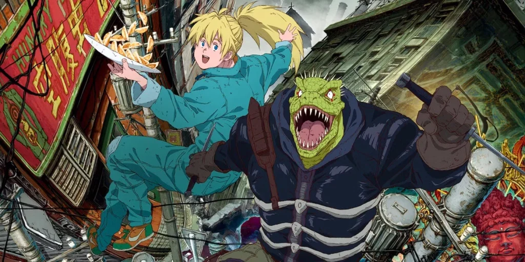 بهترین سریال های انیمه سال ۲۰۲۵_آفتاب شرق 26 سریال انیمه Dorohedoro