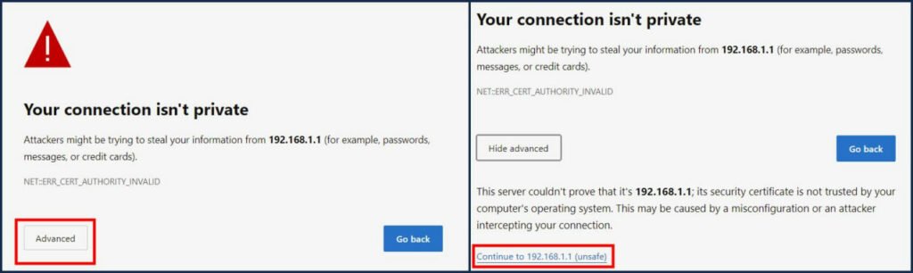 رفع خطای «اتصال شما خصوصی نیست» در کروم