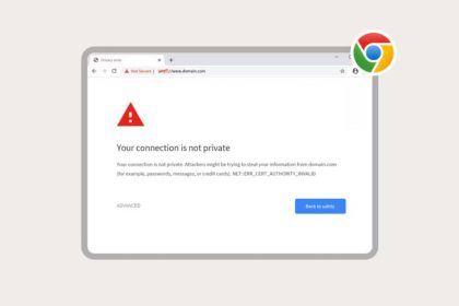 خطای مرورگر کروم