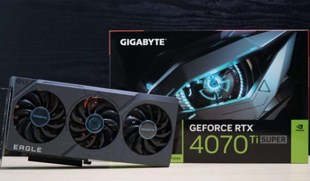 راهنمای خرید کارت گرافیک گیمینگ و رندرینگ_آفتاب شرق 21 کارت گرافیک Gigabyte RTX 4070 Ti SUPER EAGLE OC 16GB