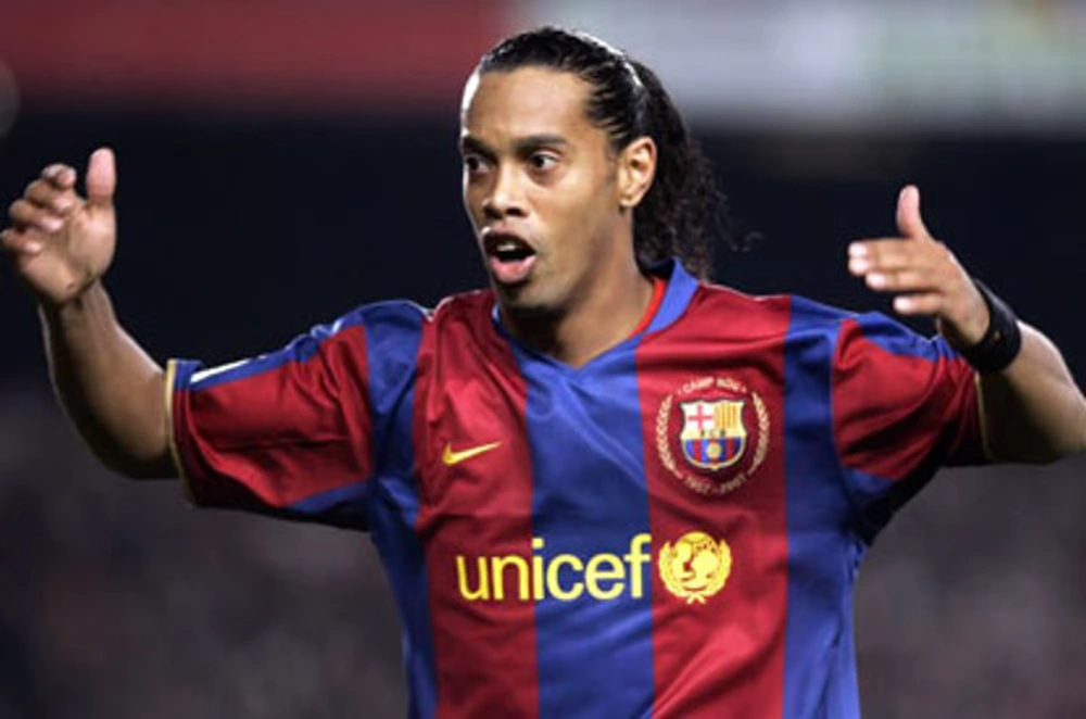 رونالدینیو بارسلونا