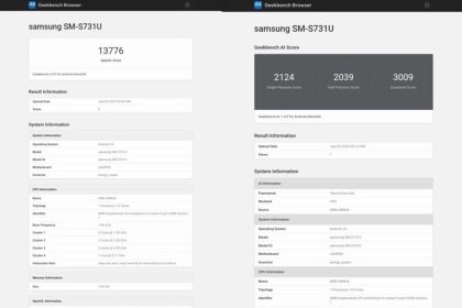نتایج بنچمارک گلکسی S25 FE افشا شد؛ کارکرد گرافیکی قدرتمند_آفتاب شرق 20 بنچمارک گلکسی S25 FE