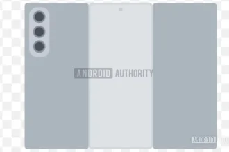 گوشی تاشو سامسونگ با دو لولا