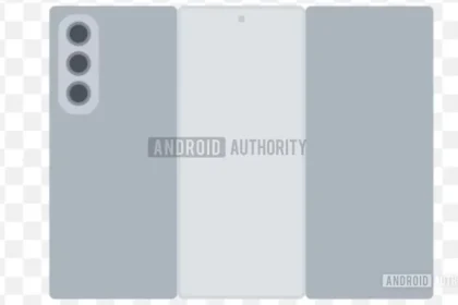 گوشی تاشو سامسونگ با دو لولا