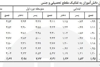 آمار نگران‌کننده از ترک تحصیل دانش‌آموزان؛ دختران بیشتر ترک تحصیل می‌کنند یا پسران؟