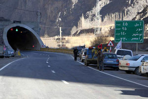 جاده هراز ۳ شب مسدود می‌شود