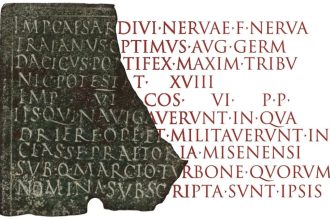 هوش مصنوعی گوگل برای کتیبه‌های رومی